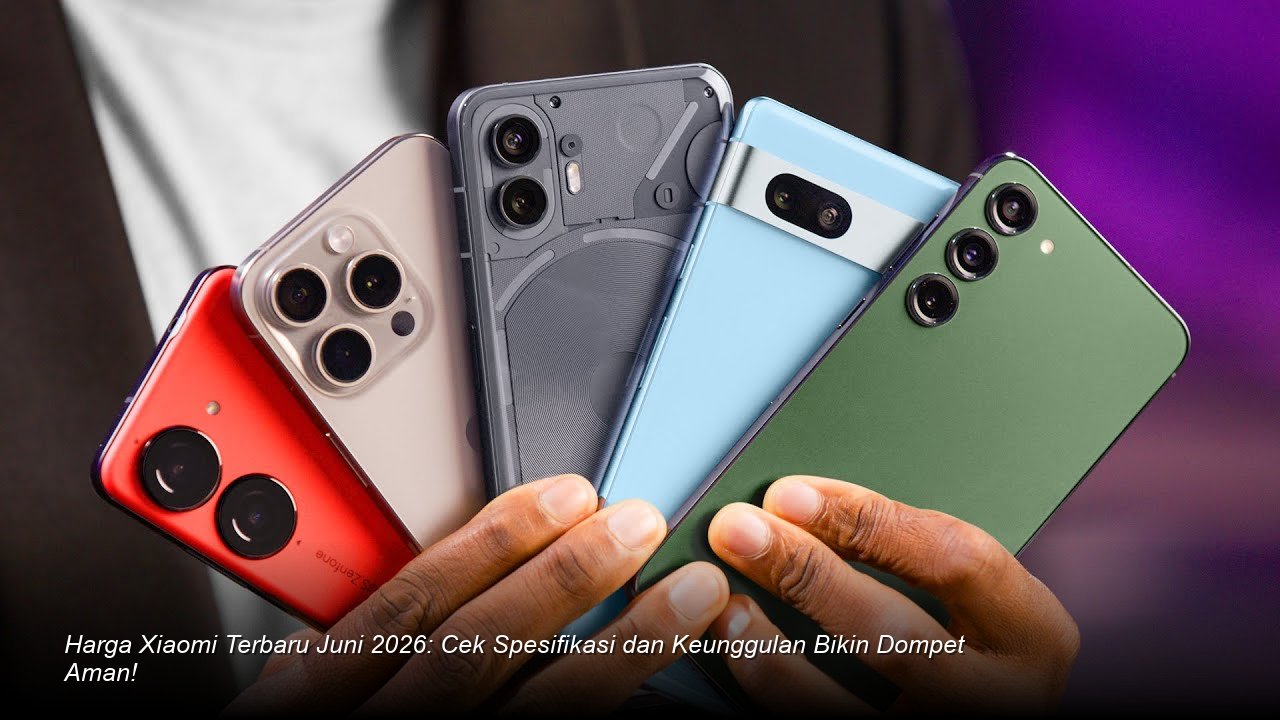Harga Xiaomi Terbaru Juni 2026: Cek Spesifikasi dan Keunggulan Bikin Dompet Aman!