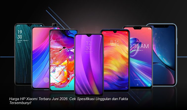Harga HP Xiaomi Terbaru Juni 2026: Cek Spesifikasi Unggulan dan Fakta Tersembunyi!