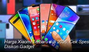 Harga Xiaomi Terbaru Juli 2026: Cek Spesifikasi HP Paling Dicari dan Promo Diskon Gadget
