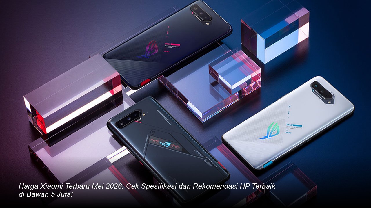 Tampilan elegan dari smartphone Xiaomi terbaru dengan desain bingkai minimalis dan modul kamera menonjol, diposisikan di atas meja studio modern.