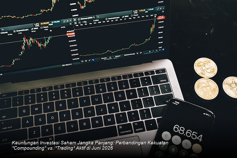 Keuntungan Investasi Saham Jangka Panjang: Perbandingan Kekuatan *Compounding* vs. *Trading* Aktif di Juni 2026